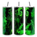 20oz Green Glow Tumbler Cover Custom Print On Demand Australia Green Glowing