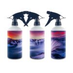 500ml Aluminium Spray Bottle Cover Custom Print on Demand Australia