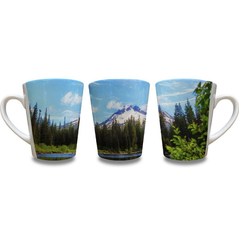 Ceramic Latte Mug 12oz AAA Rated Custom Print On Demand Australia Cover Mountains