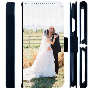 IPhone 11 Phone Case Leather Flip Wedding scaled