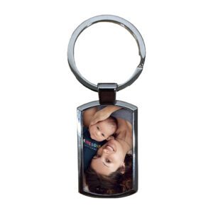 Keyring Rectangle Rounded Cover Full Product Custom Design Print Australia