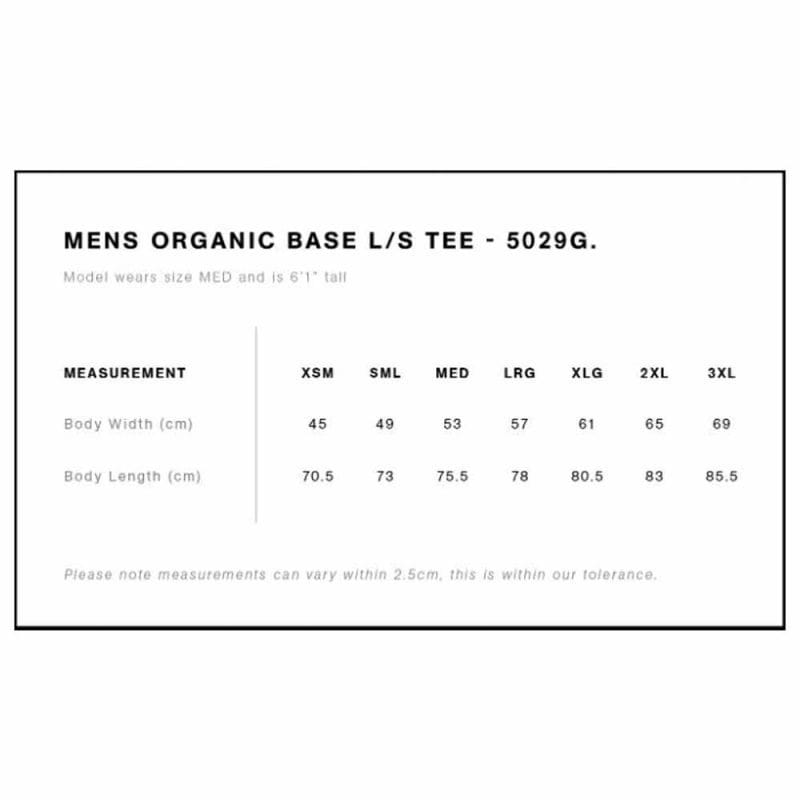 Mens AS Organic Long Sleeve T Shirt Custom Photo Image Design Sizes