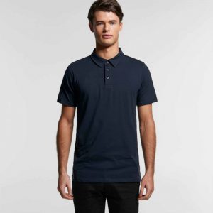 Mens AS Polo Uniform Custom Photo Image Design Model Front