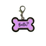 Metal Dog Tag Cover Image Black Custom Gift Australia