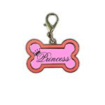 Metal Dog Tag Cover Image Pink Custom Gift Australia