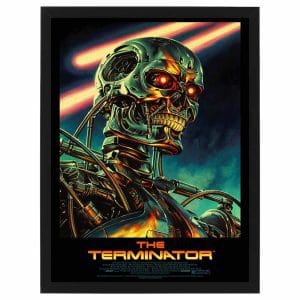 Picture Framed Black Photo Poster Image 30 x 40 cm Clean