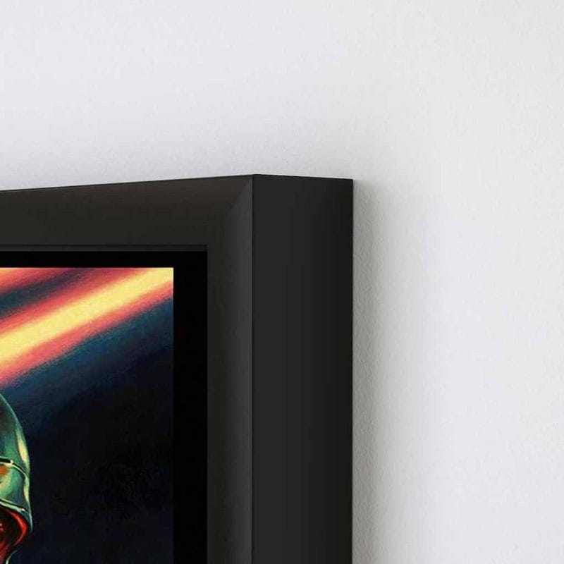 Picture Framed Black Photo Poster Image 30 x 40 cm Corner