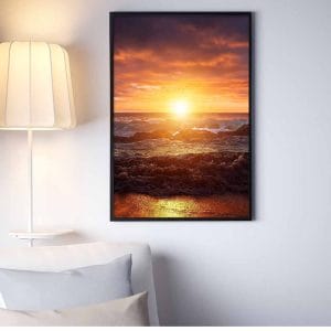 Picture Framed Portrait Wall 61 x 91 cm