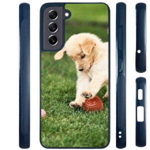 Samsung Galaxy S21 FE 5G photo custom print on demand bumper pets puppy phone case scaled