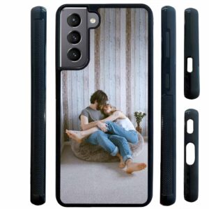 Samsung Galaxy S21 photo custom print on demand bumper couple phone case