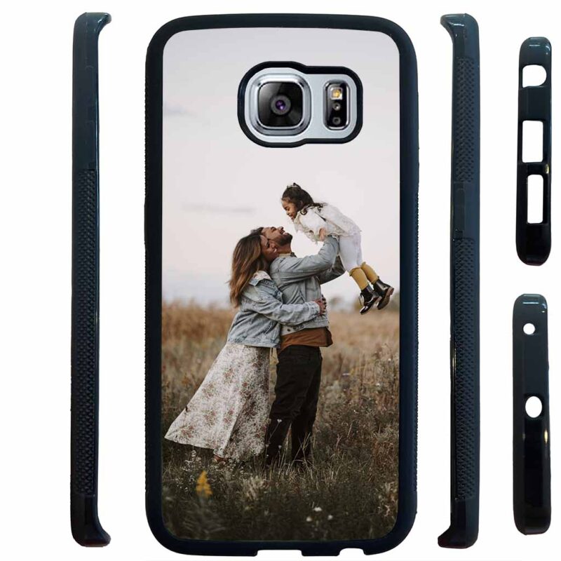 Samsung Galaxy S6 edge photo custom print on demand bumper family phone case