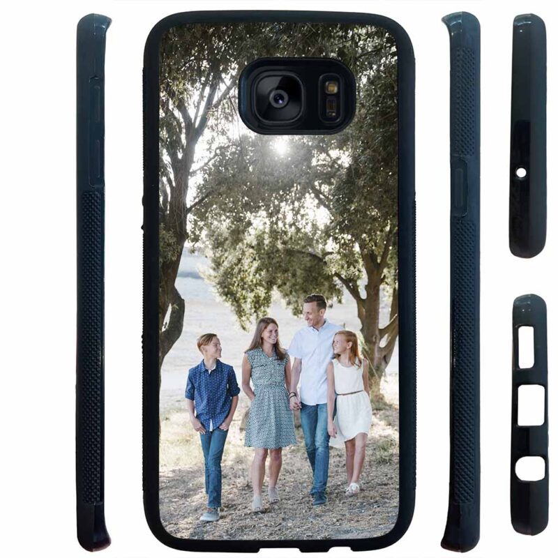 Samsung Galaxy S7 edge photo custom print on demand bumper family phone case