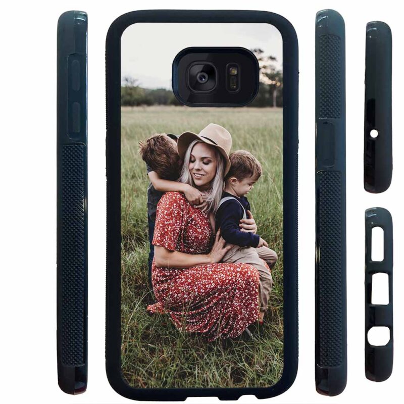 Samsung Galaxy S7 photo custom print on demand bumper family phone case