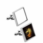 Square Metal Cufflinks Set of 2 Print On Demand Australia