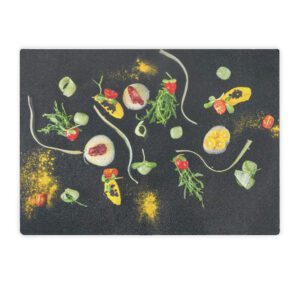 Tempered Glass Textured Cutting Board Full Product Cover Custom Design Print On Demand Australia