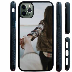 iPhone 11 pro photo custom print on demand bumper couple phone case