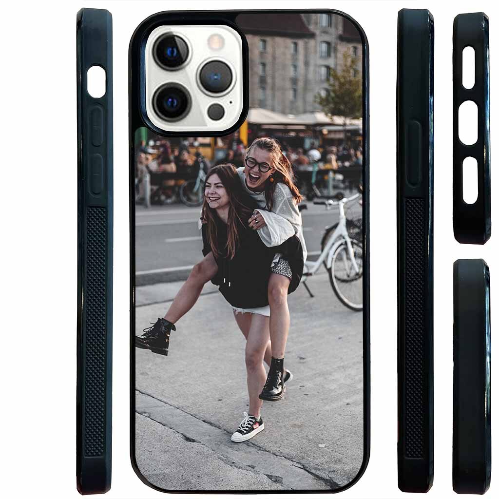iPhone 12 6 1 pro photo custom print on demand bumper friends phone case