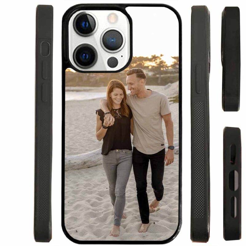 iPhone 13 6 1 pro photo custom print on demand bumper couple phone case