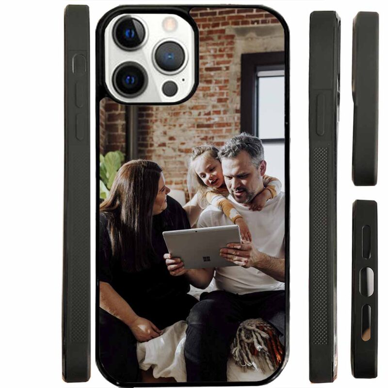 iPhone 13 6 7 pro max photo custom print on demand bumper couple phone case